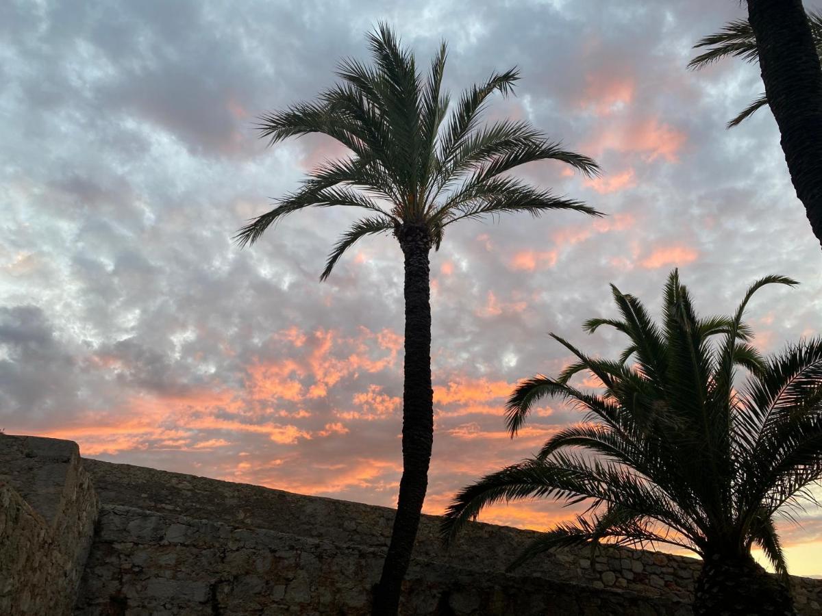 Adosado Con Fantasticas Vistas Al Mar Y Piscina. Daire Peñíscola Dış mekan fotoğraf